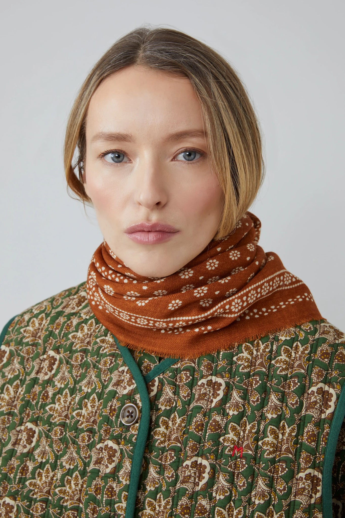 Moismont 100% Wool Scarf 676 Toffee