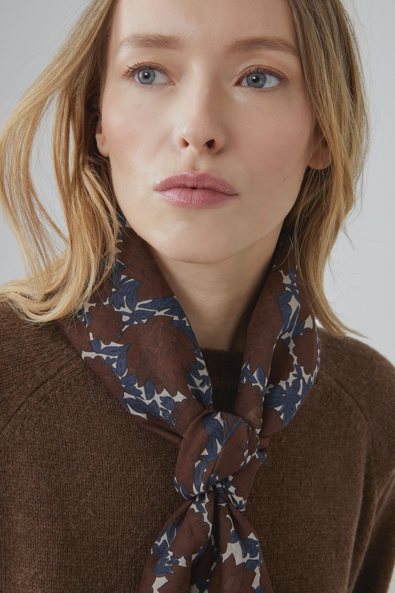 Moismont 100% Cotton Scarf 680 Coffee