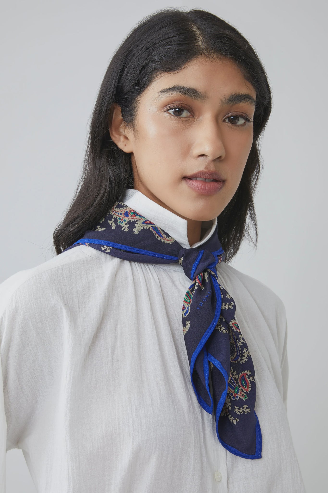 Moismont 100% Silk Scarf 763 Uniform