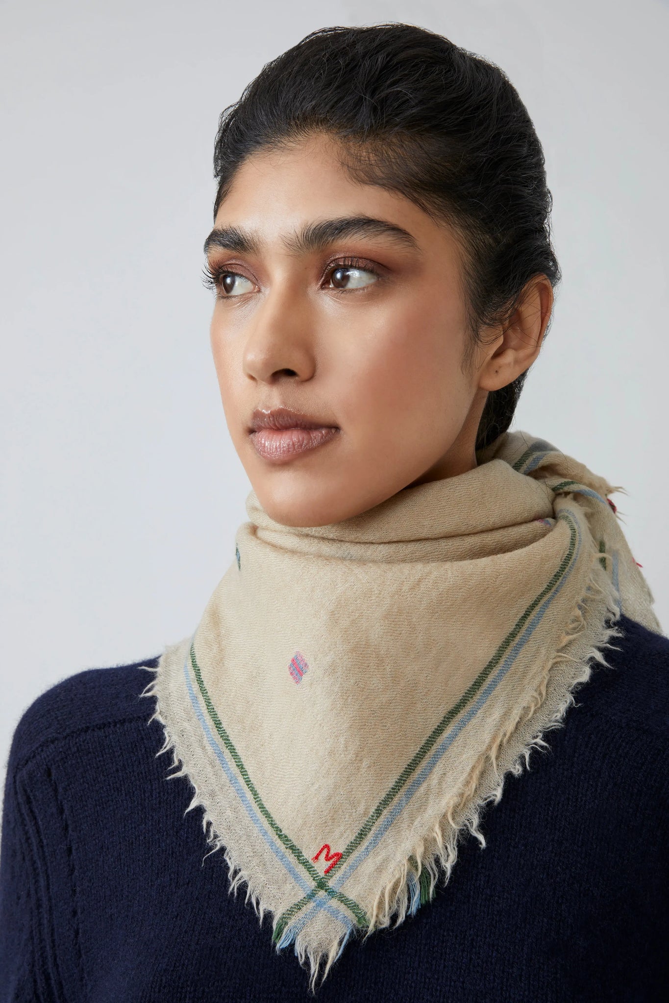 Moismont 100% Wool Scarf 815 British Green