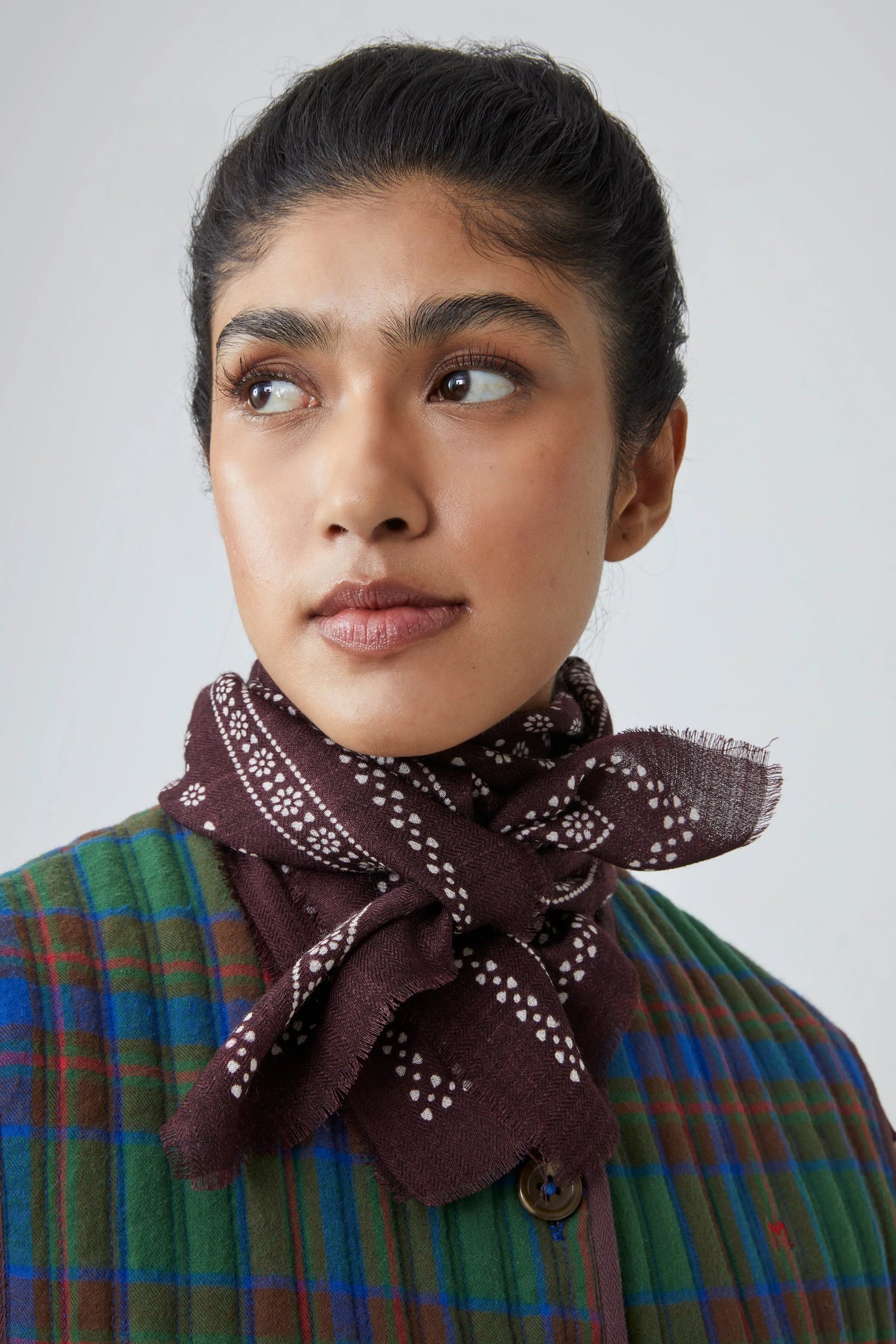Moismont 100% Wool Scarf 676 Fig