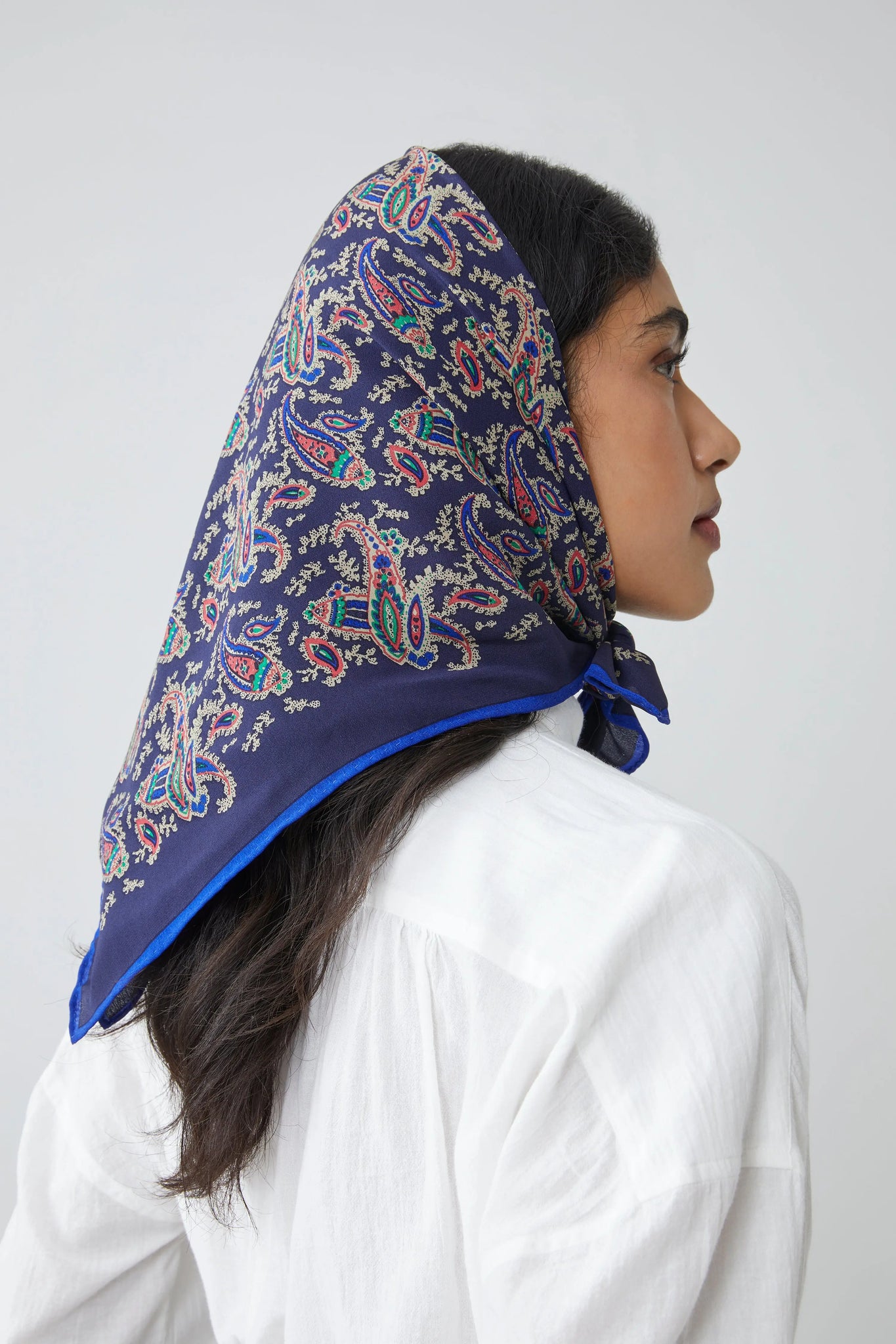Moismont 100% Silk Scarf 763 Uniform