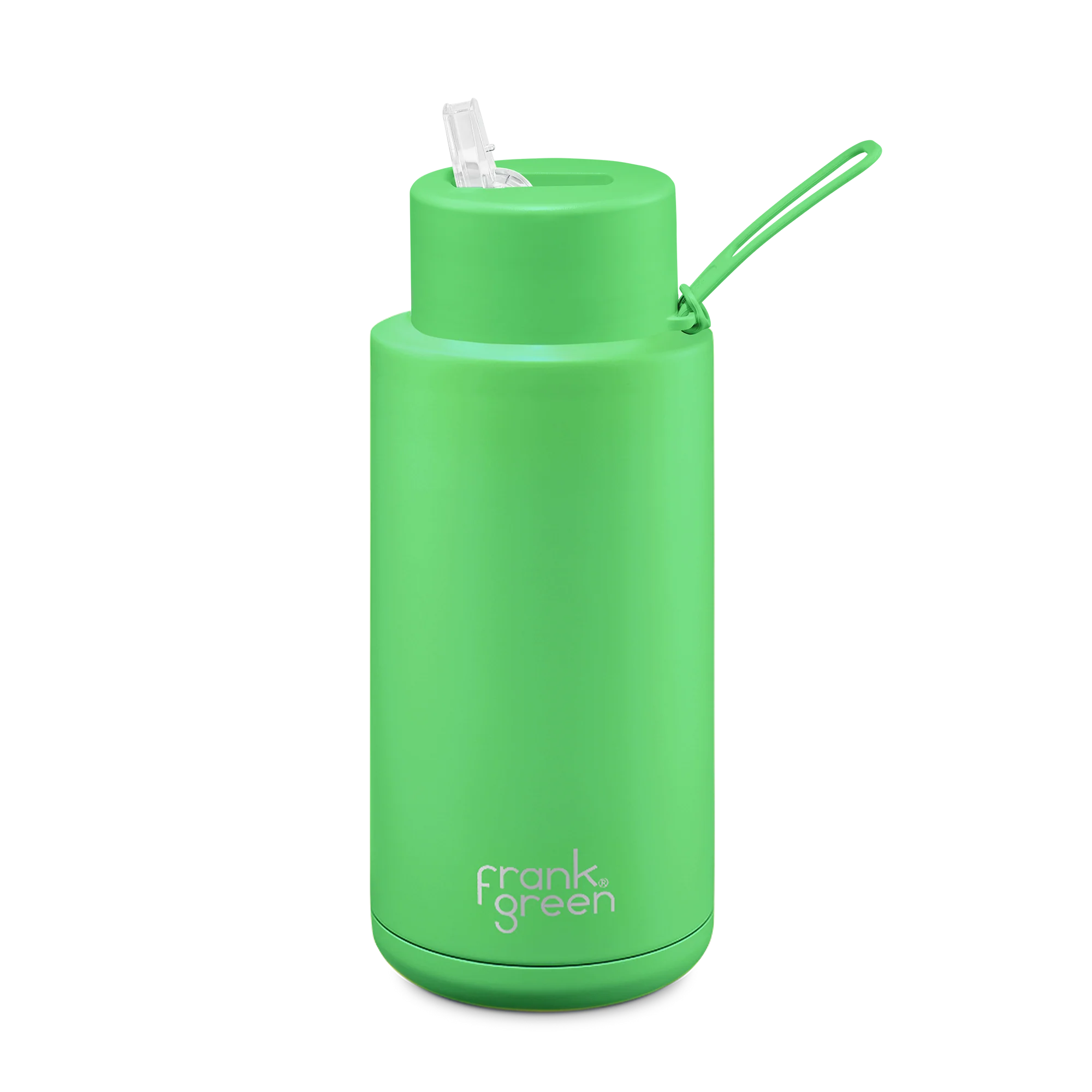 Frank Green Reusable Bottle 1L Neon Green