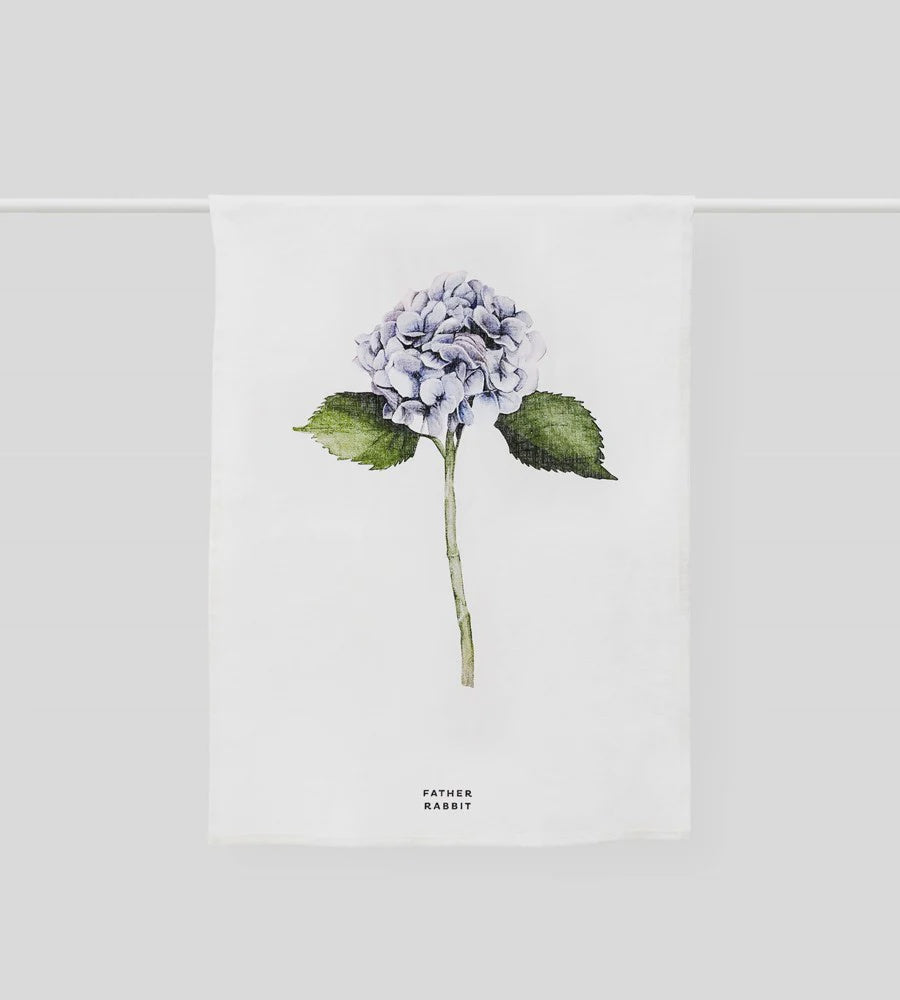 FR Tea Towel Hydrangea