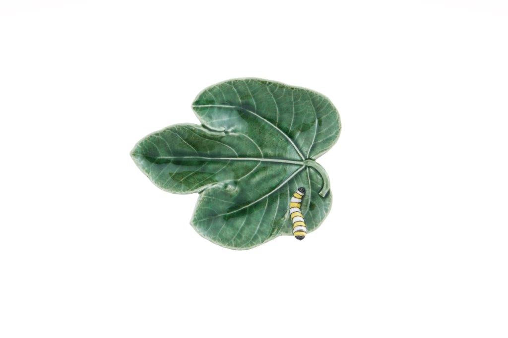 Bordallo Fig Leaf w.Caterpillar