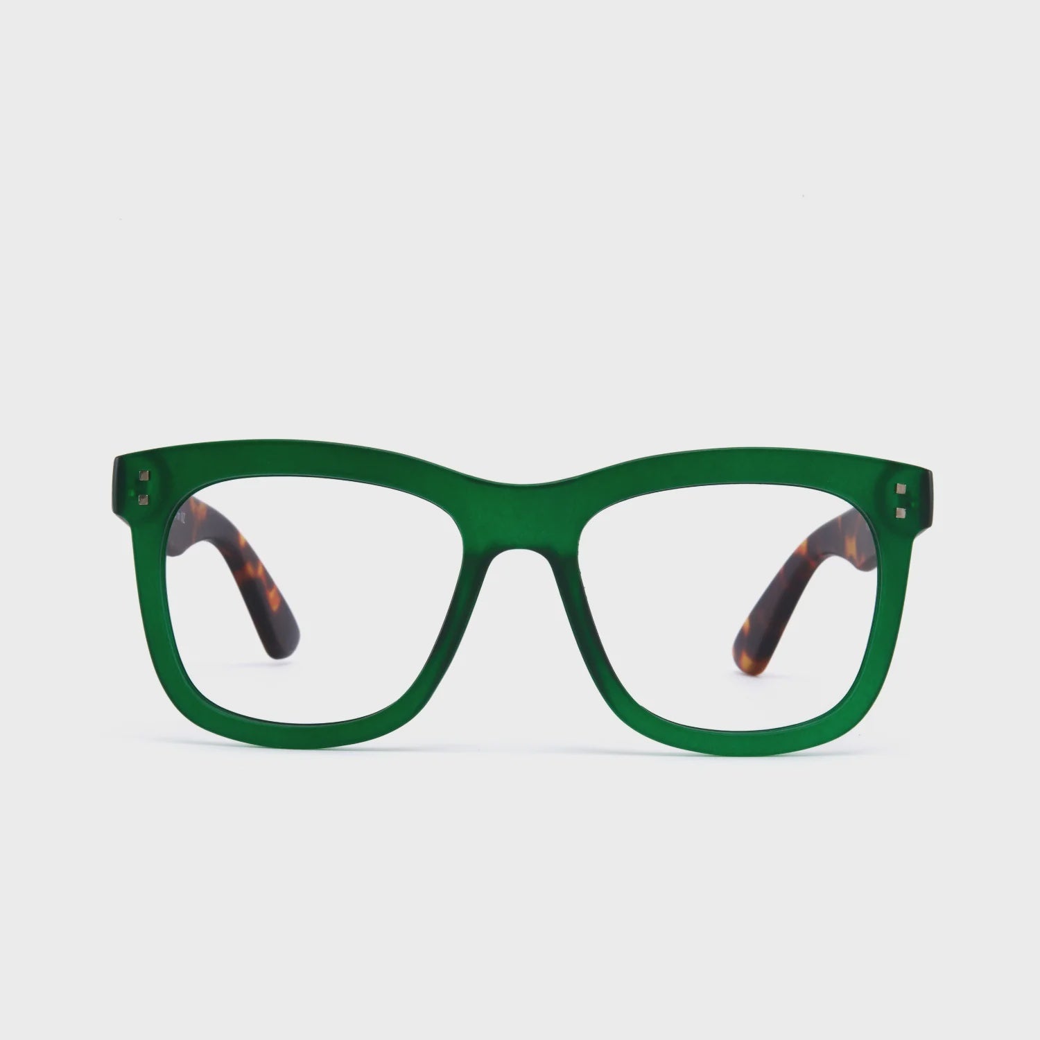 Daily Eyewear 11am Green w.Brown Arms