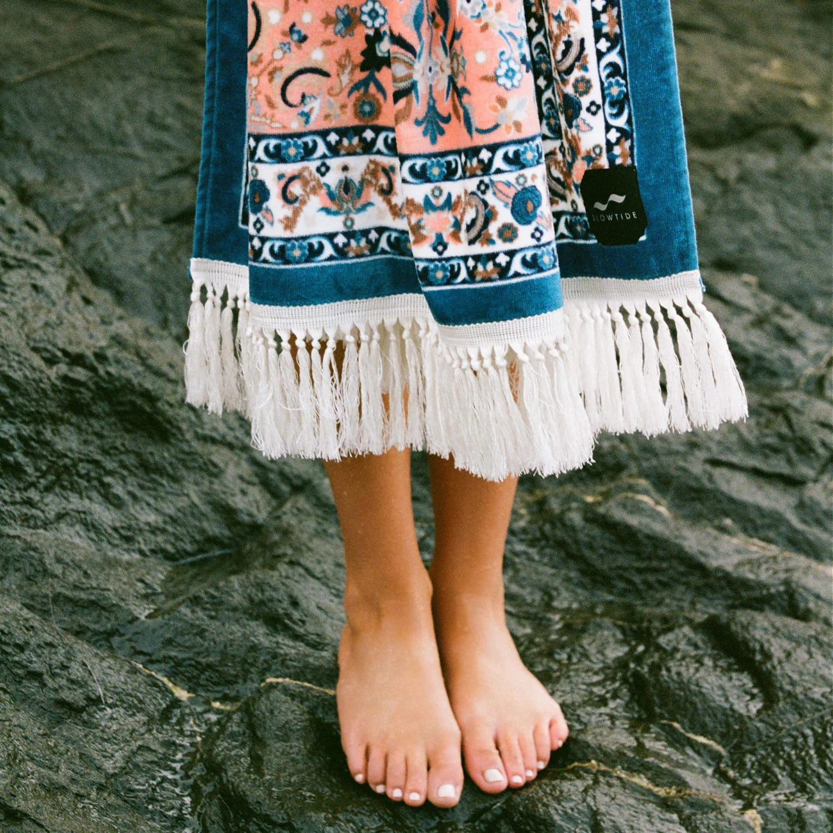 Beach Towel Persian Rug Blue