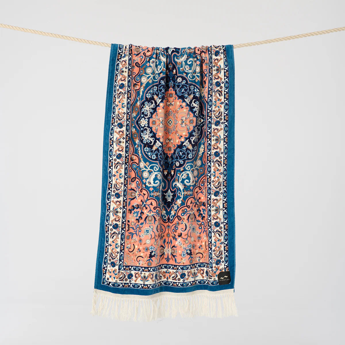 Beach Towel Persian Rug Blue