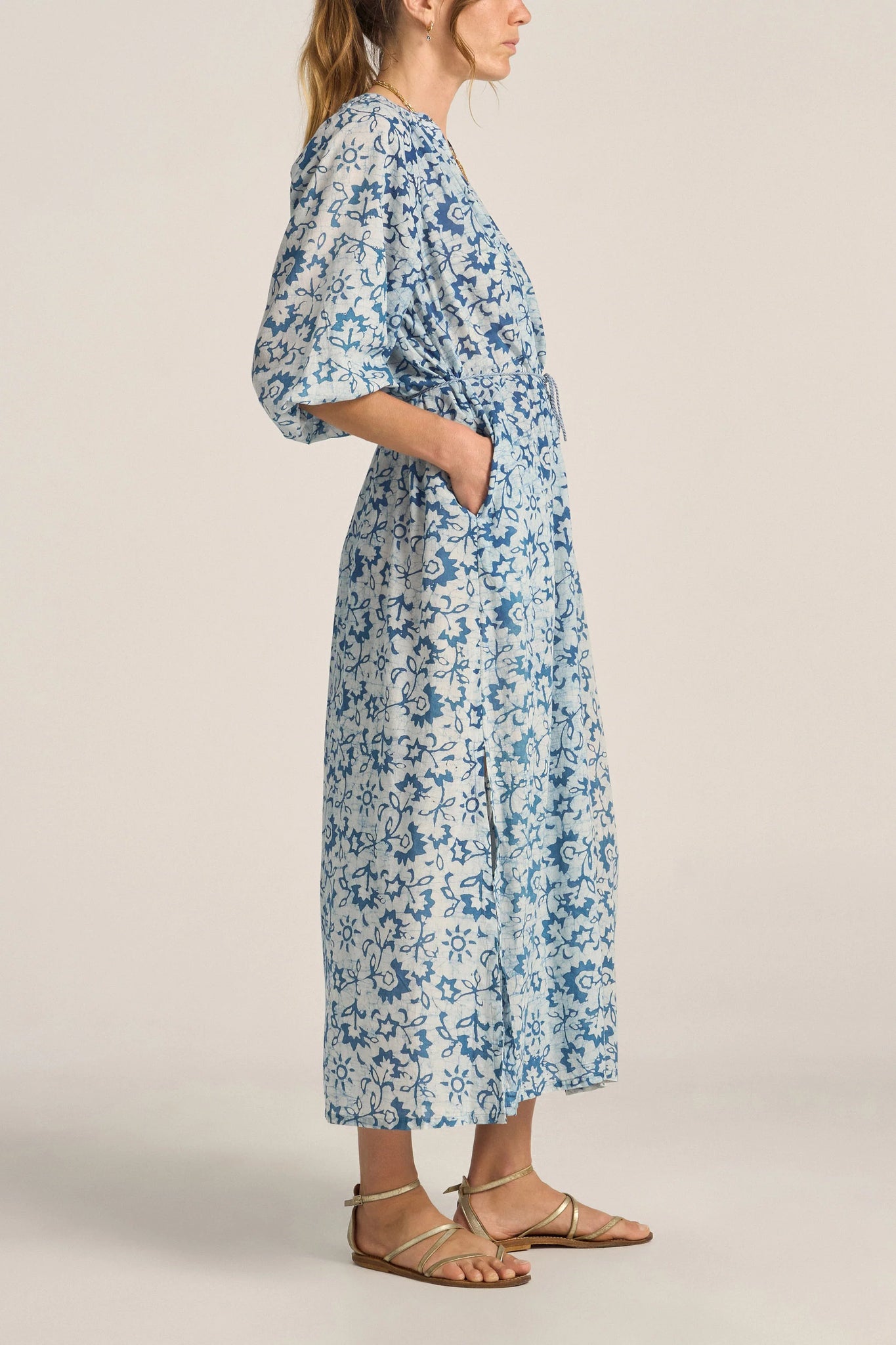 Ilio Nema Priam Batik Print Caftan