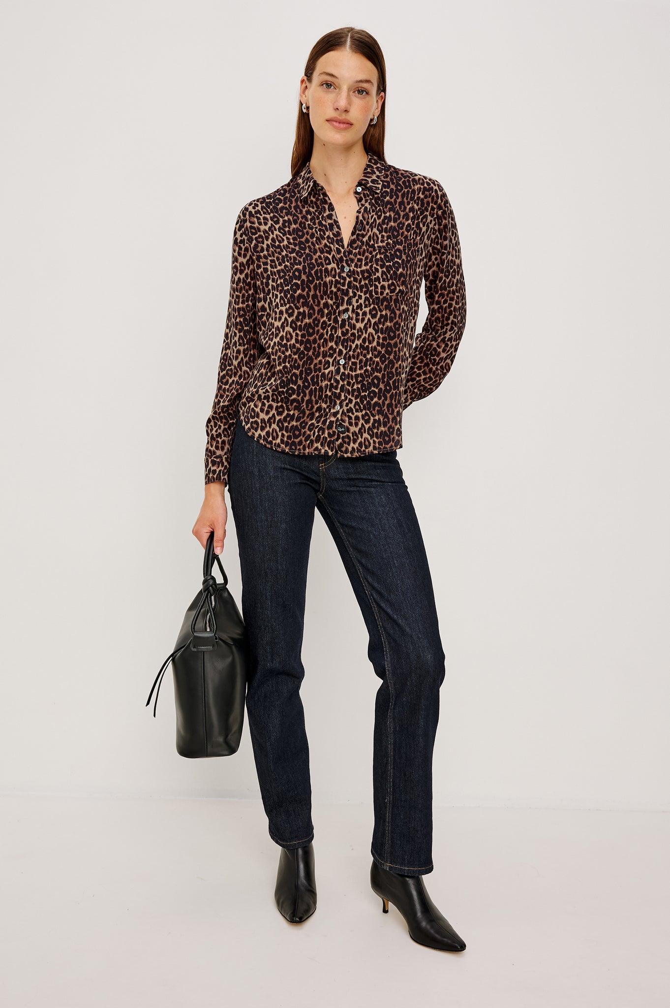 Rails Josephine Animal Print Shirt
