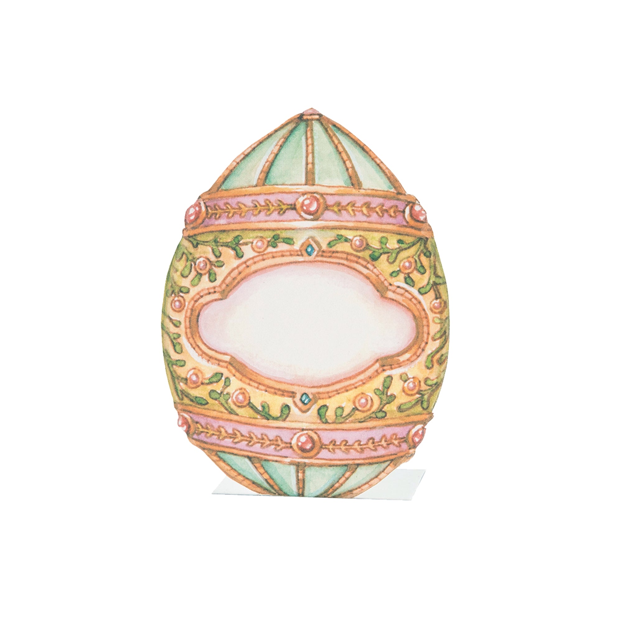 Hester & Cook Exquisite Egg Place Card Pack of 12