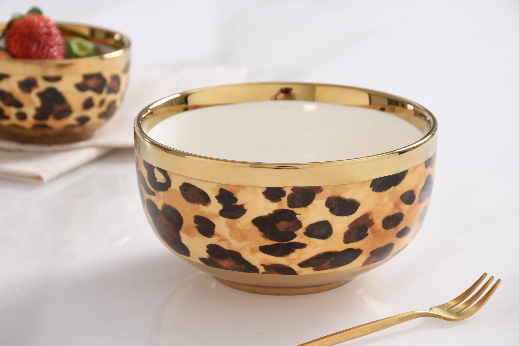 Pampa Bay Animal Print Small Bowl