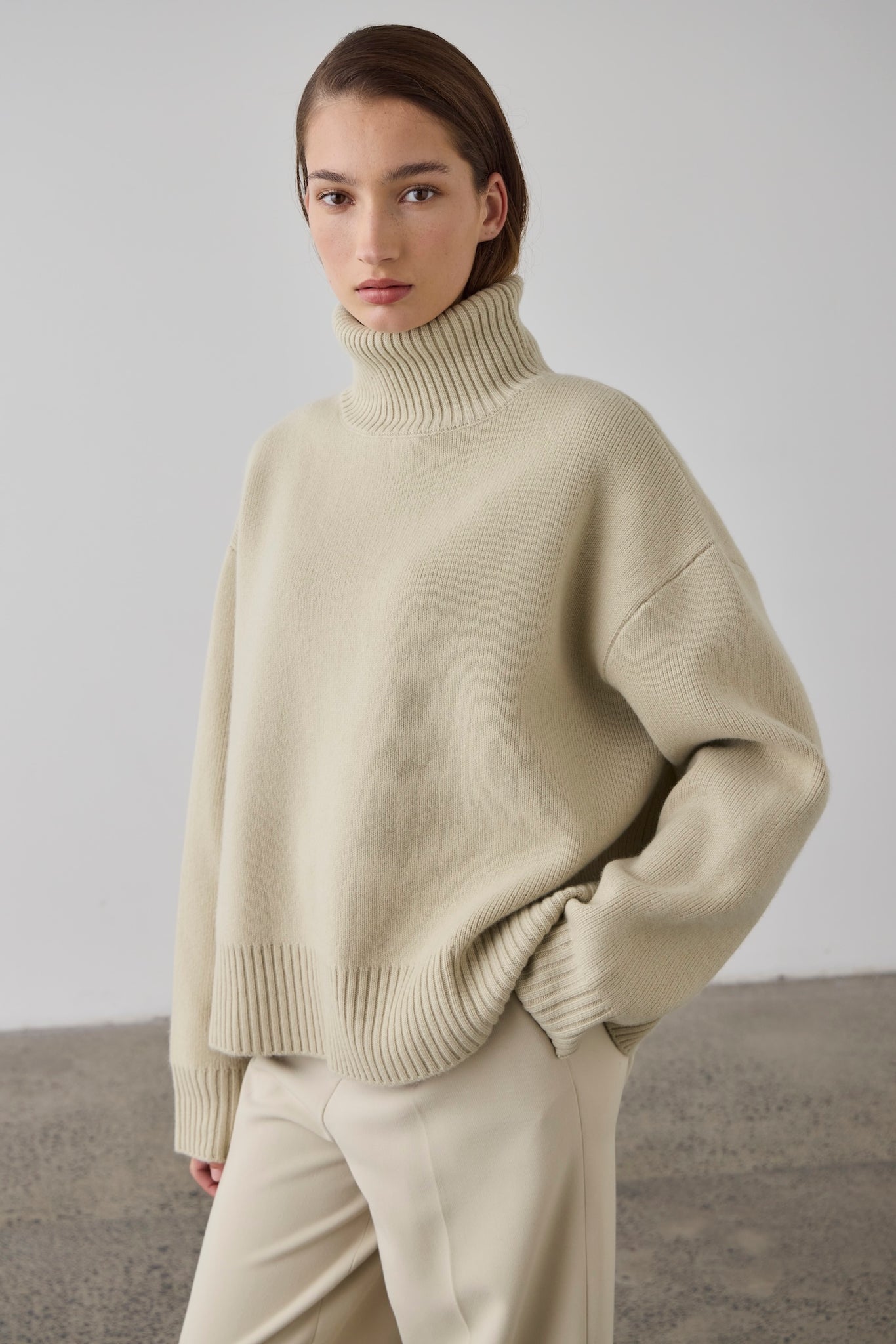 Laing Nico Oversized Sweater - Sage