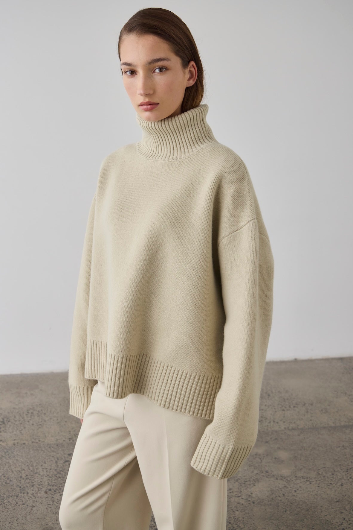 Laing Nico Oversized Sweater - Sage
