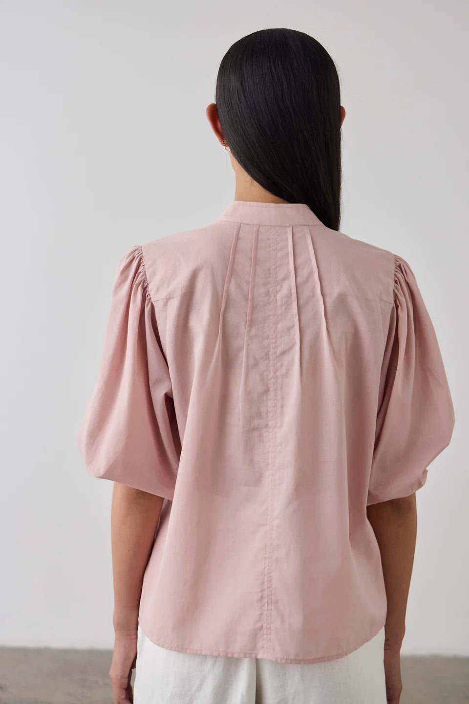 Laing Maddie Cotton Blouse - Antique Rose