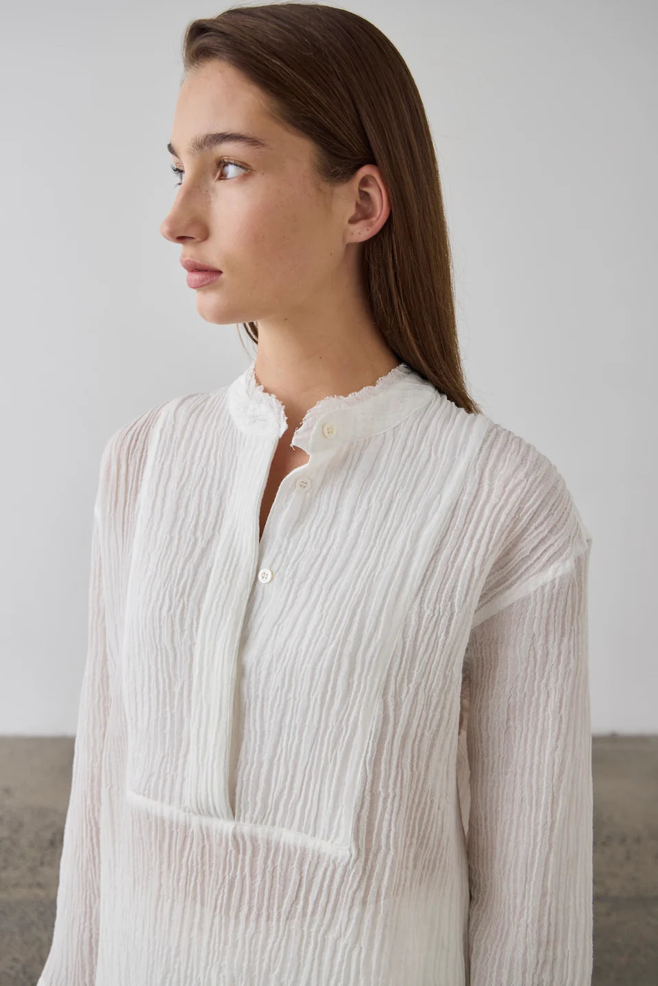 Laing Relaxed Linen Shirt - White