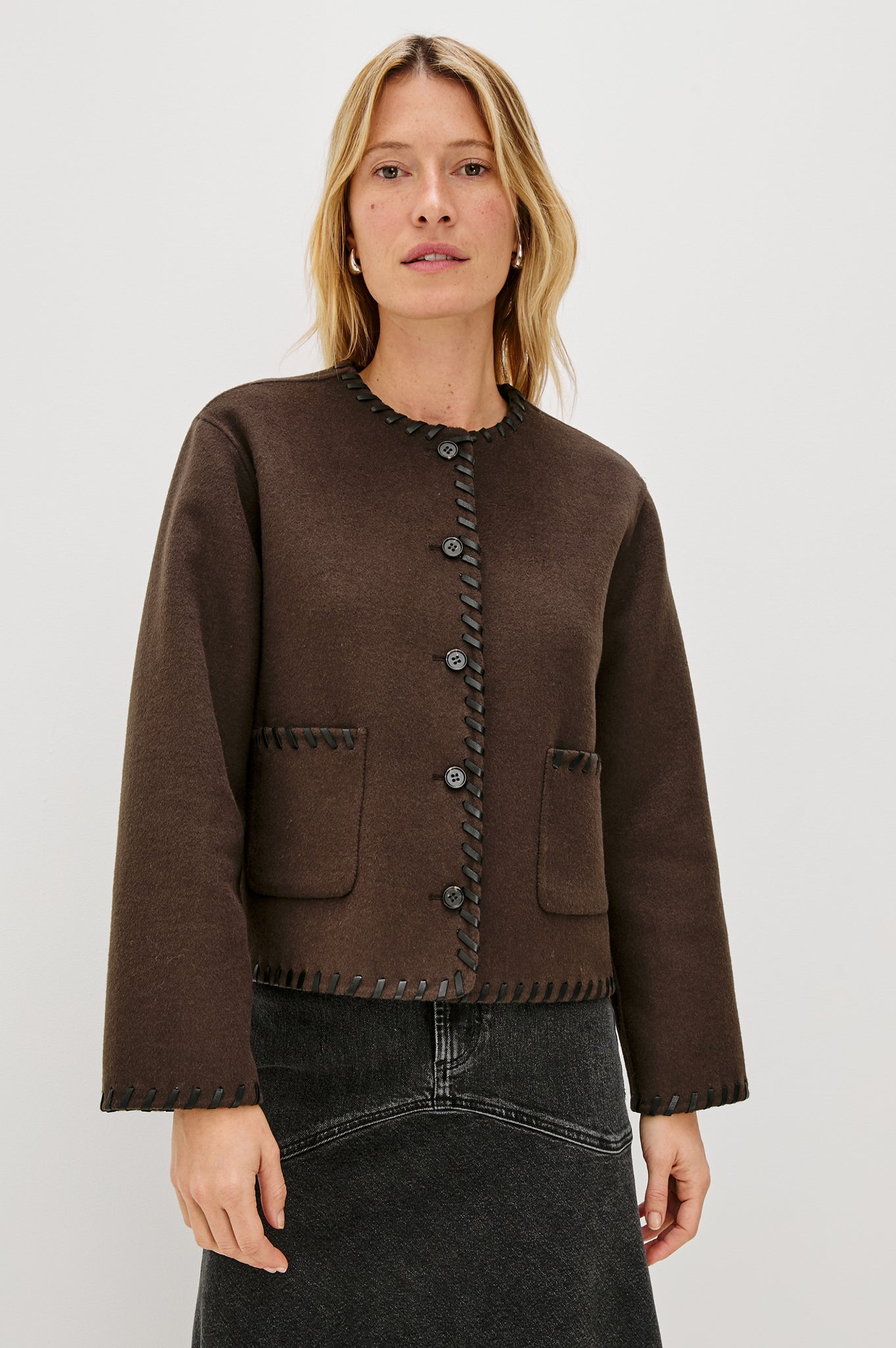Rails Melanie Dark Brown Jacket