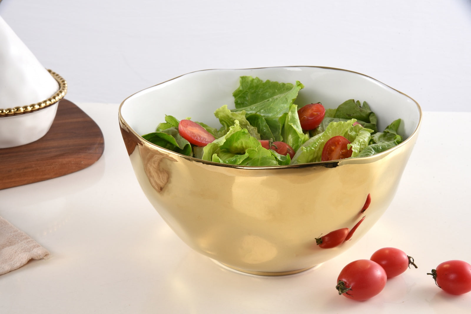 Pampa Bay Gold Large Bowl