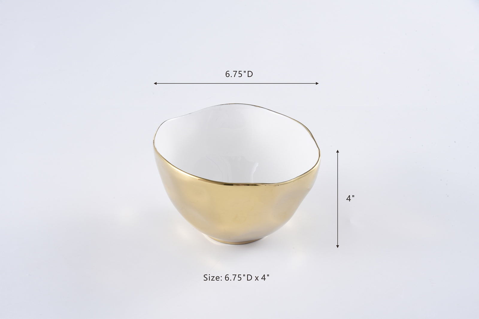 Pampa Bay Gold Medium Bowl