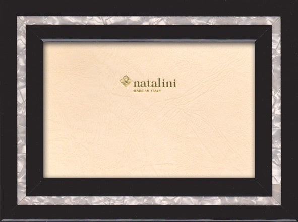 Natalini Nero & White Stripe Frame 10x15cm
