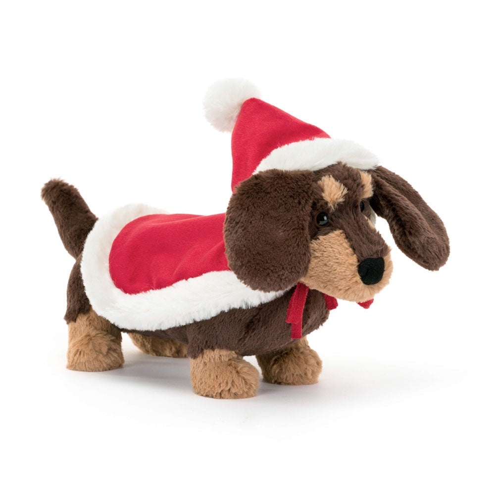 Jellycat Christmas Otto Sausage Dog