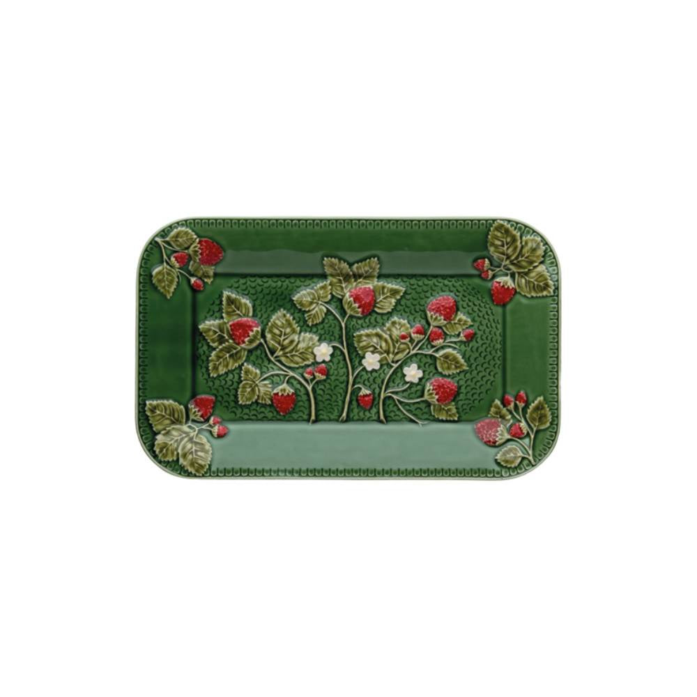 Bordallo Strawberries Rectangular Platter 34