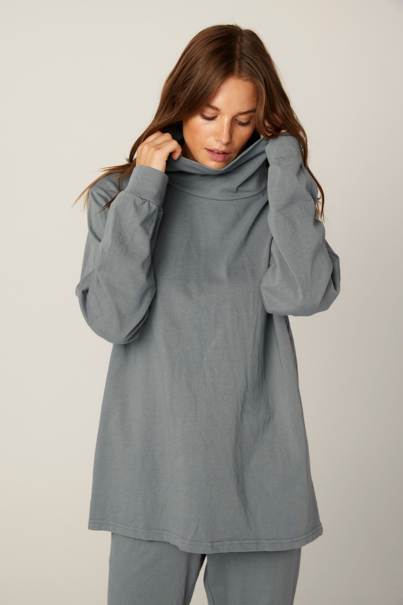 Primness Bimah Skivvy Grey Mist