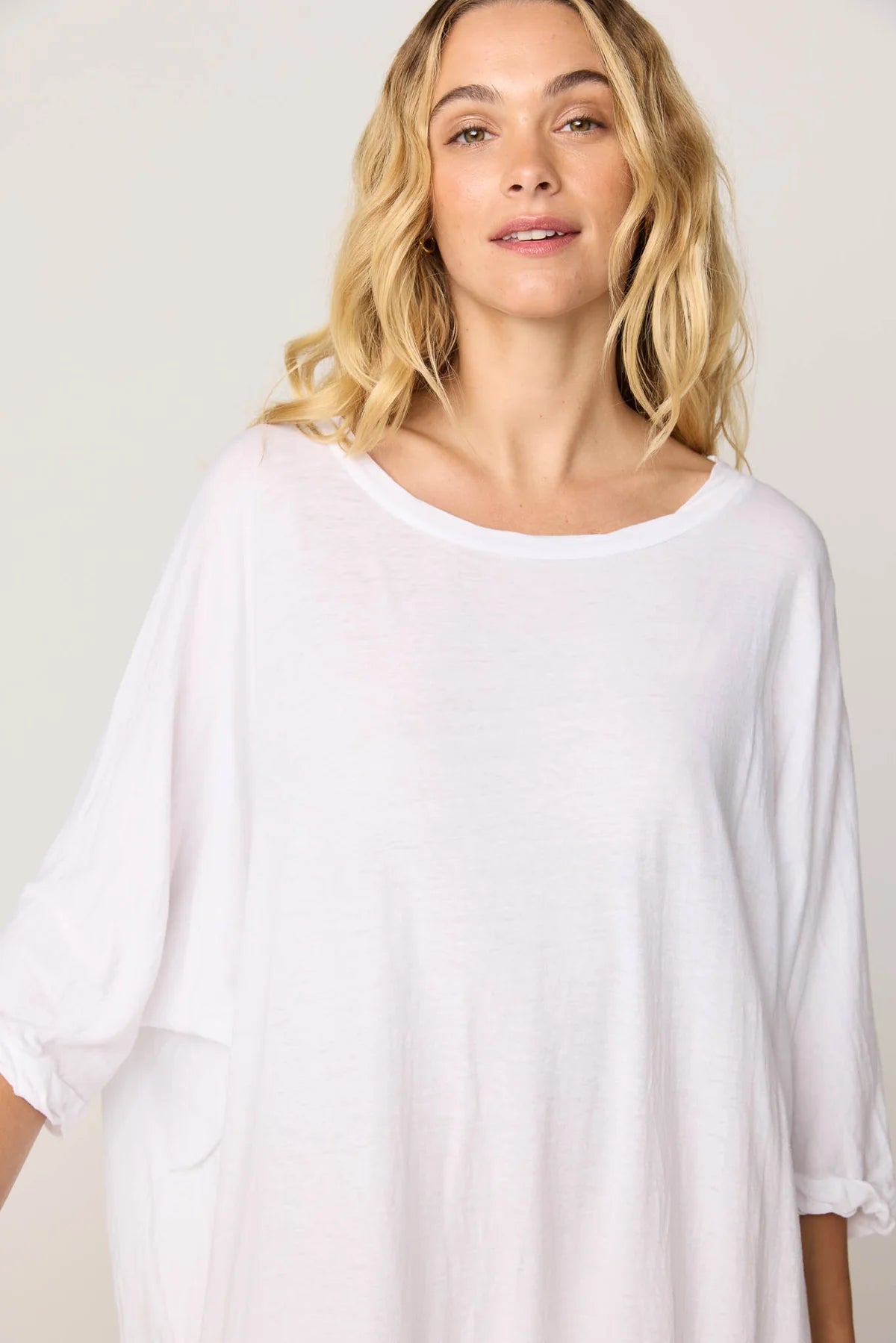 Primness Sandy Dress Blanc