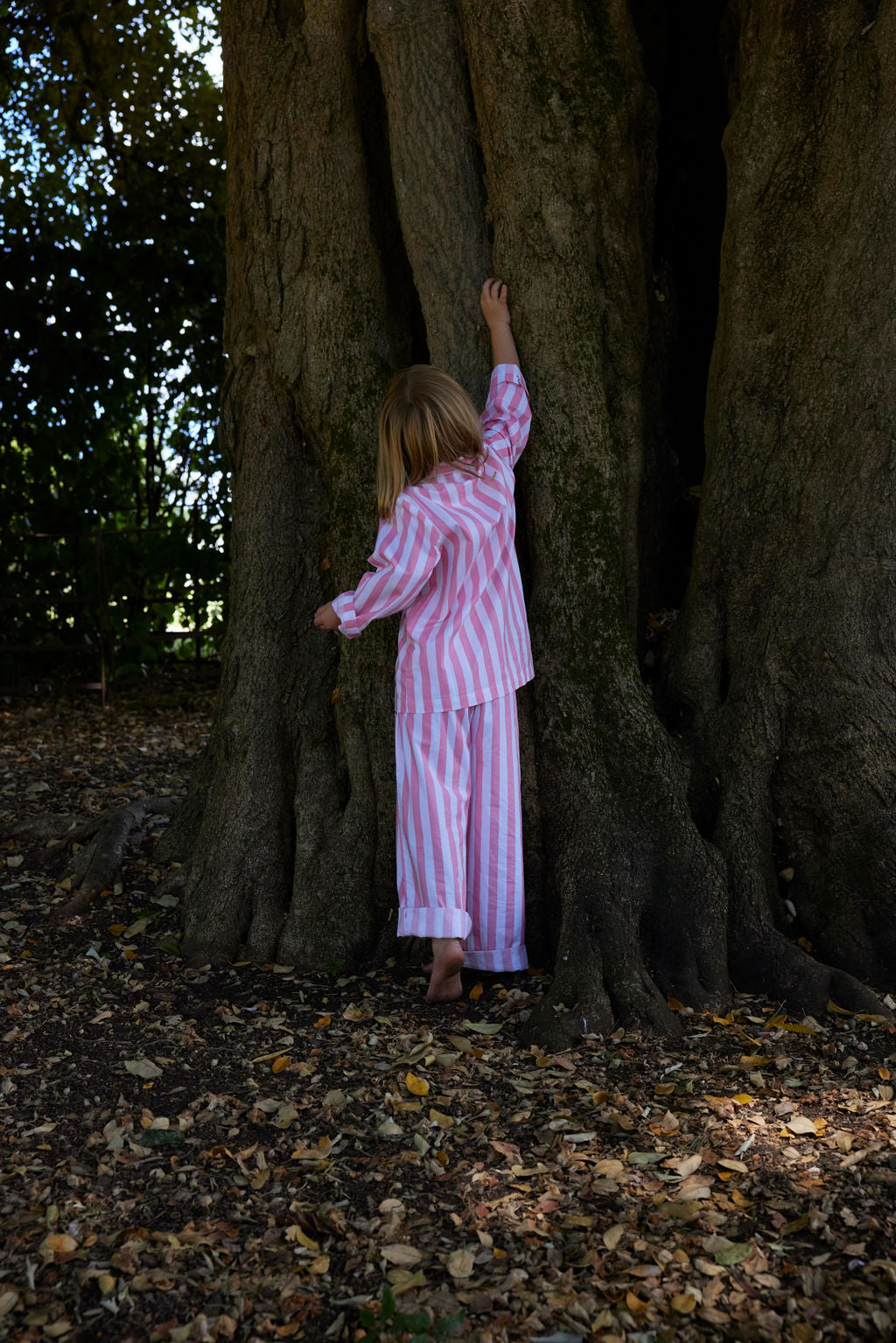 Piccolo Children's Striped PJ's Pink