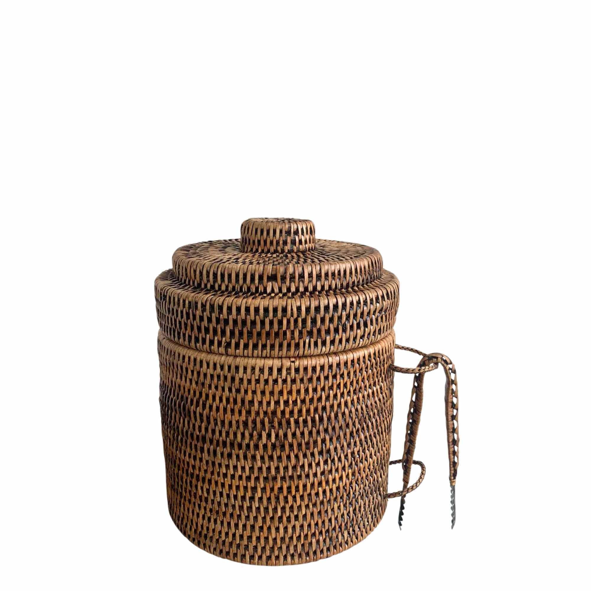 Rattan Ice Bucket L36.5xW27xH29cm – Wells Trading Company