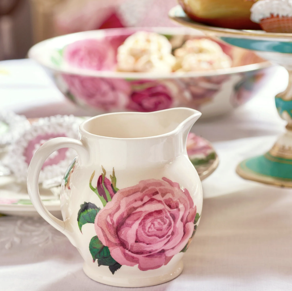 Emma Bridgewater Roses All My Life 1/2 Pint Jug