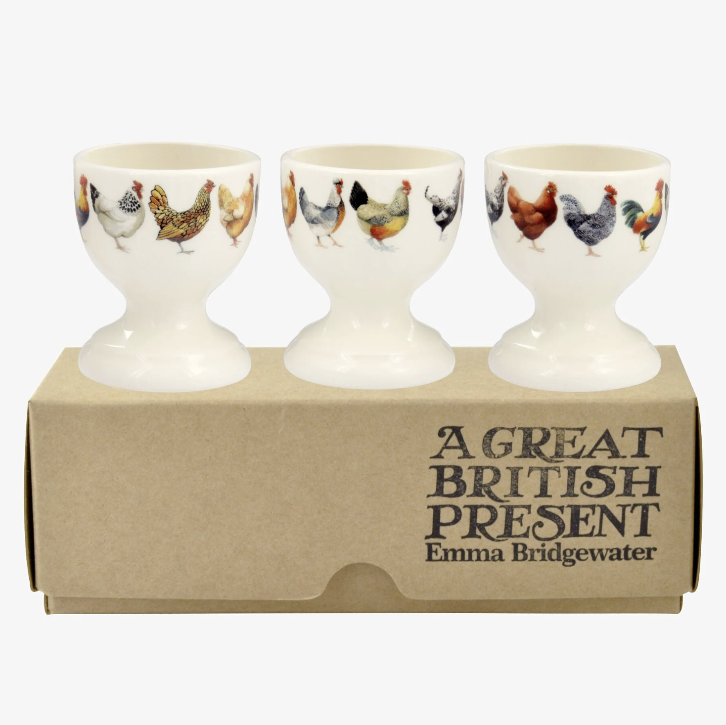 Emma Bridgewater Rise & Shine Egg Cups Set of 3