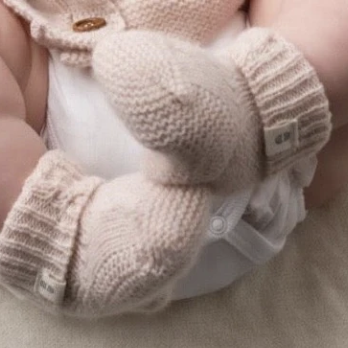 Benmore Booties Blush 0-3mths