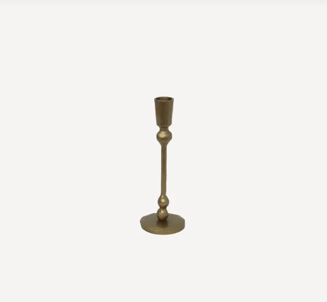 Gold Candle Holder Small