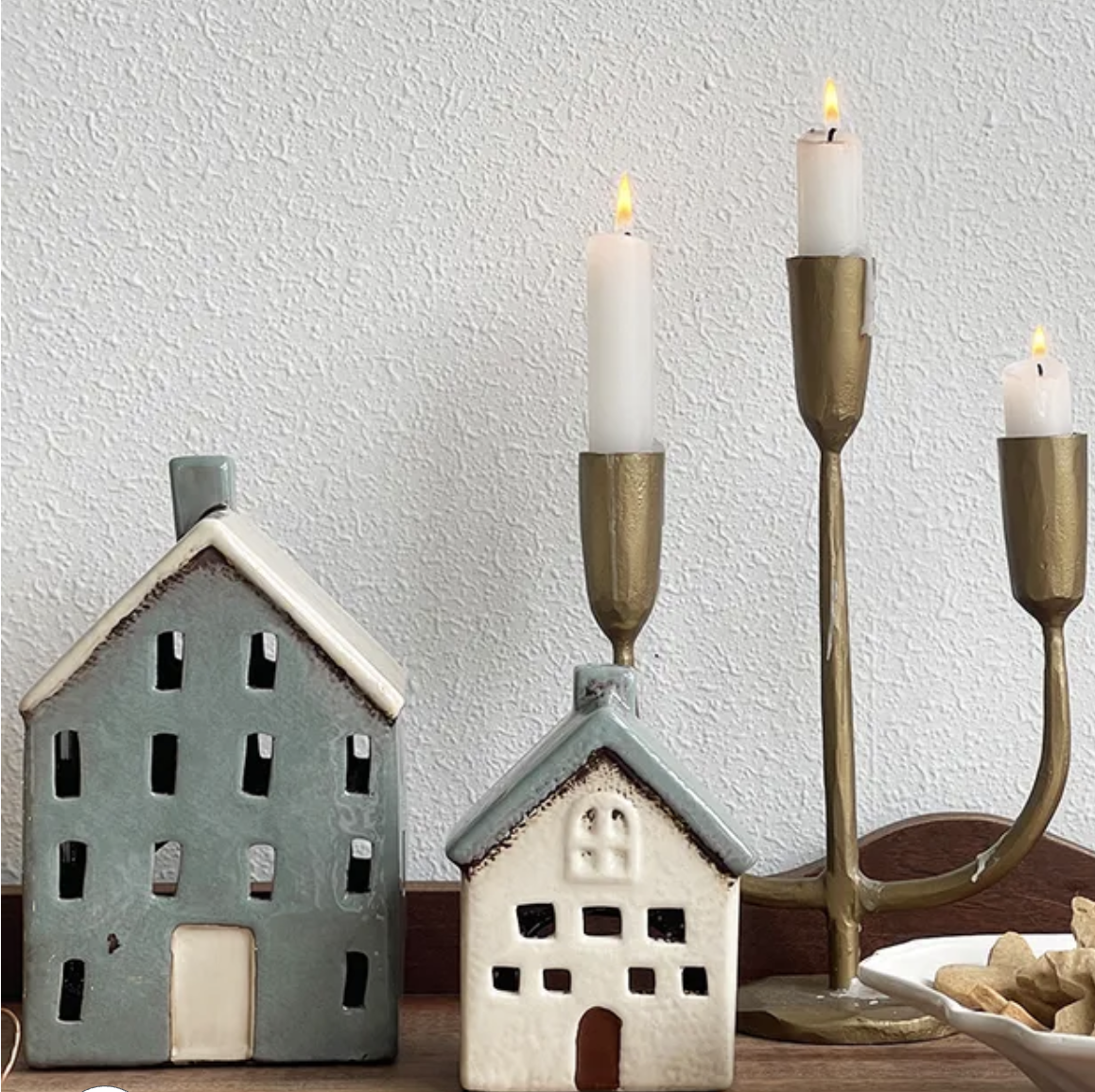 Tealight Villa Blue