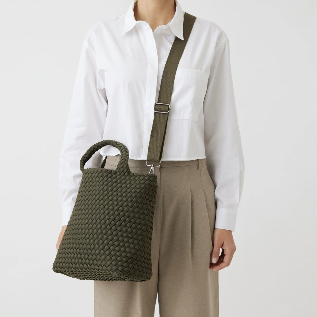 Andreina Ciudad Crossbody Army Green