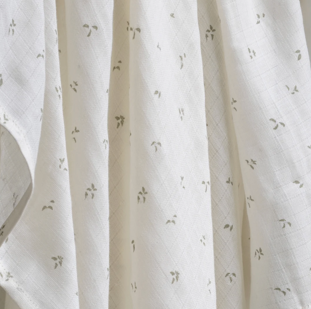 Avery Row Muslin Swaddle Nettle Scatter