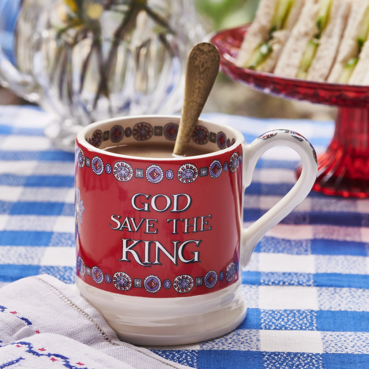 Emma Bridgewater God Save the King 1/2 pint Mug