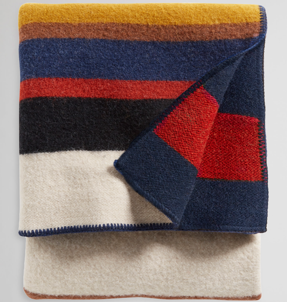 Pendleton Bridger Wool Blanket - Cascade Stripe 137x167cm