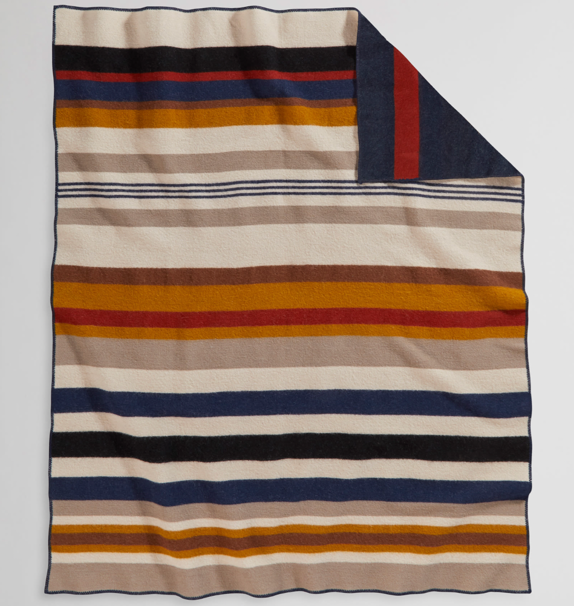 Pendleton Bridger Wool Blanket - Cascade Stripe 137x167cm