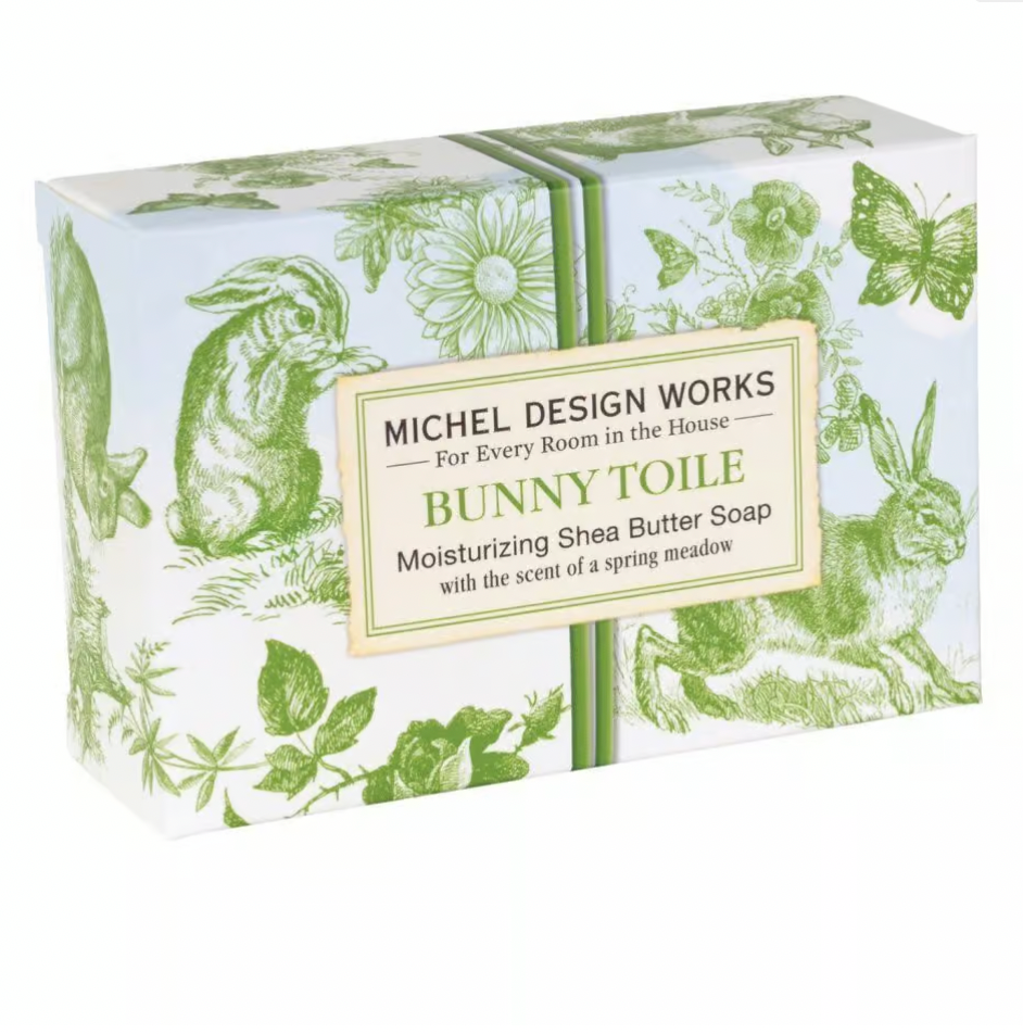 Toile Bunny Boxed Soap