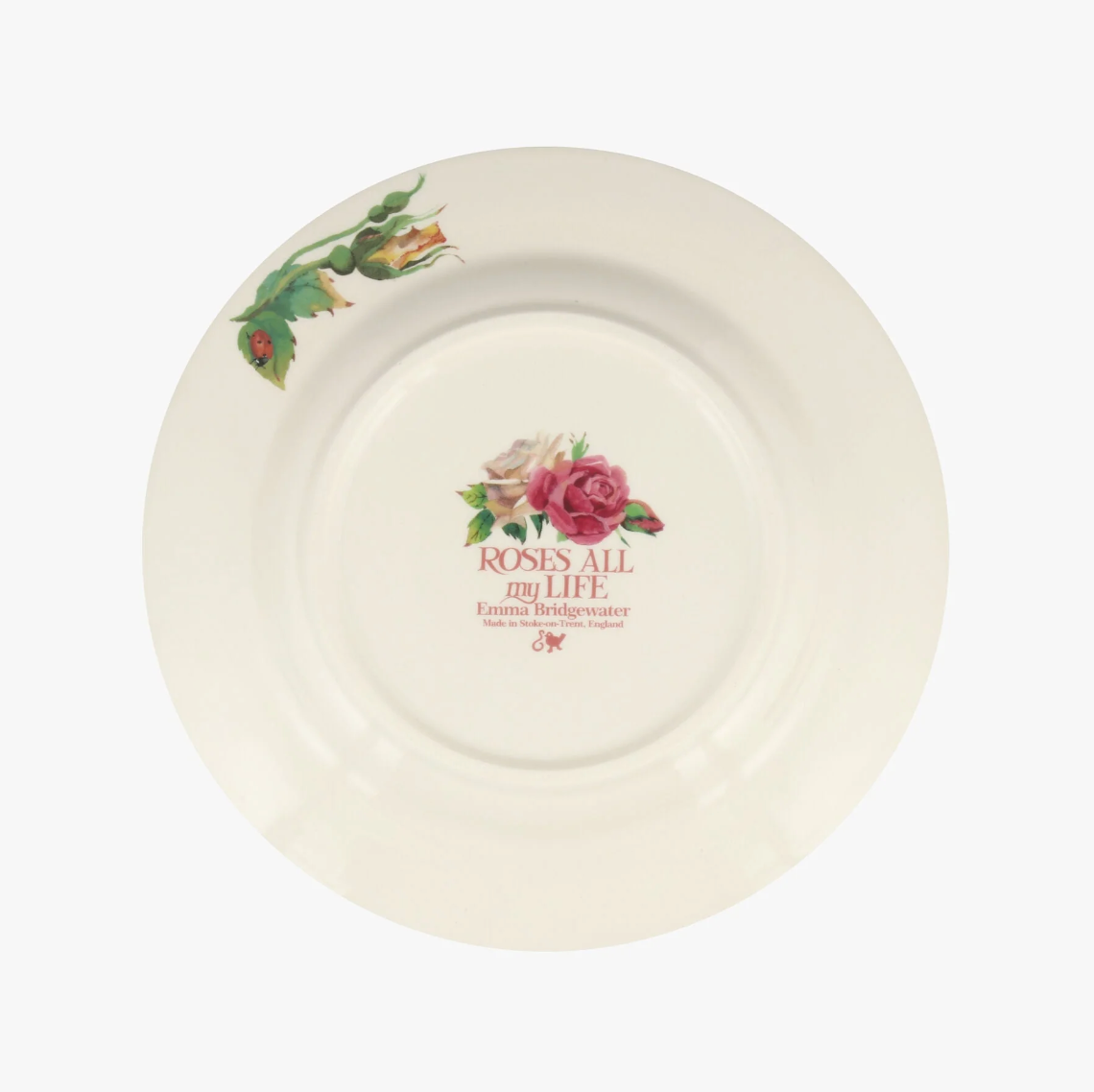 Emma Bridgewater Roses All My Life 8 1/2" Plate