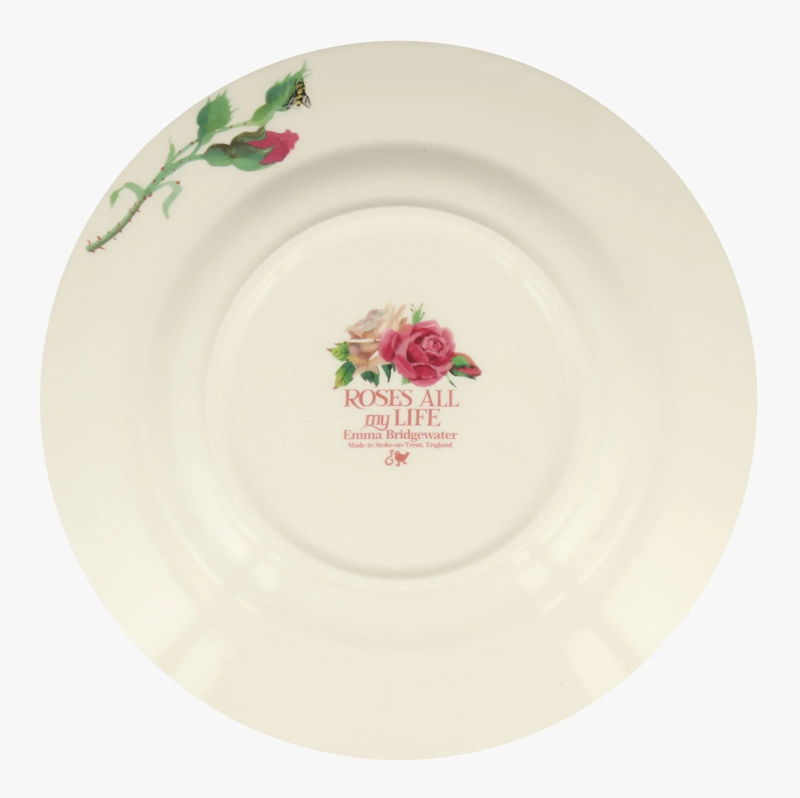 Emma Bridgewater Roses All My Life 10 1/2" Plate