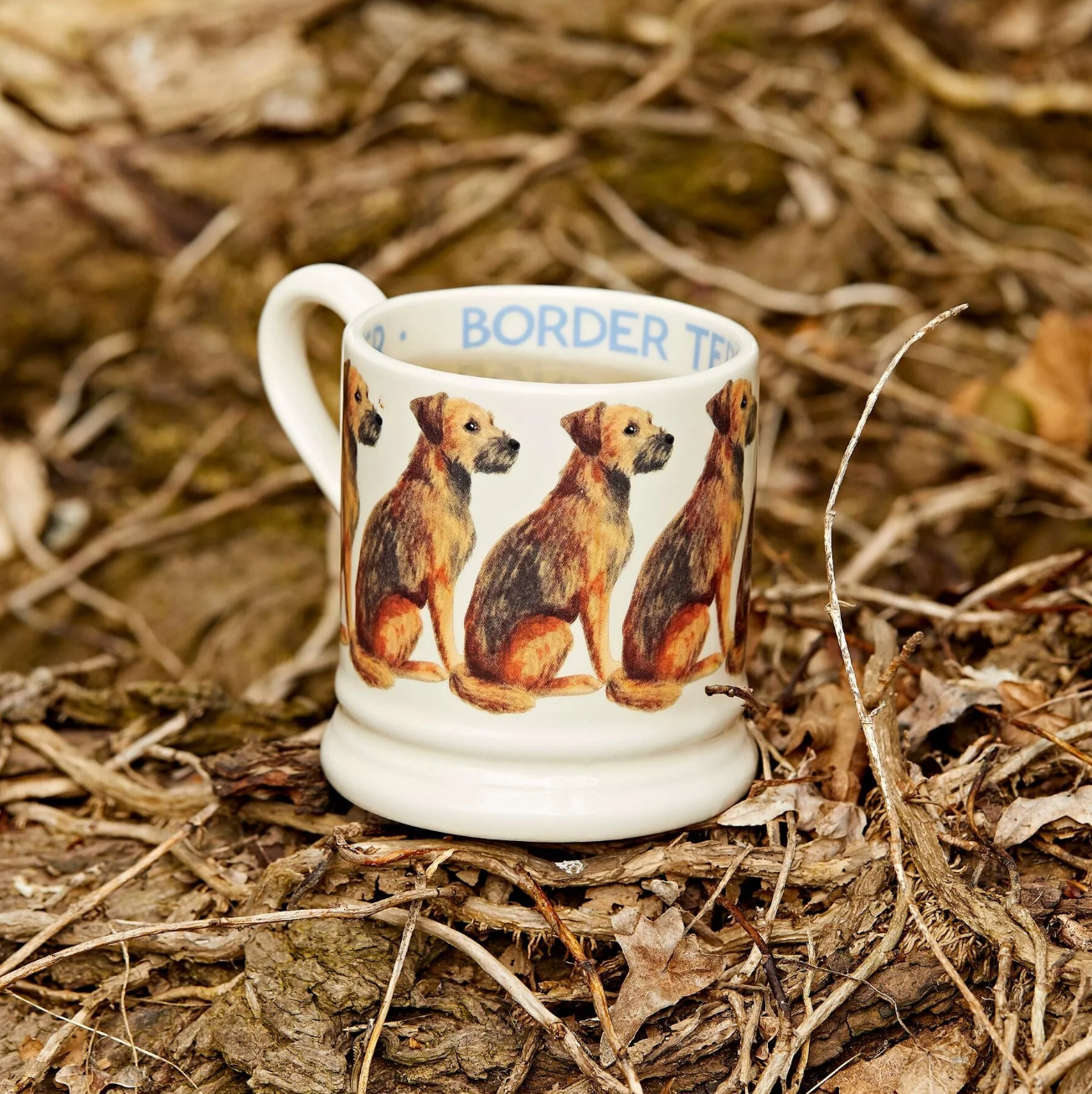 Emma Bridgewater Border Terrier 1/2 pint Mug