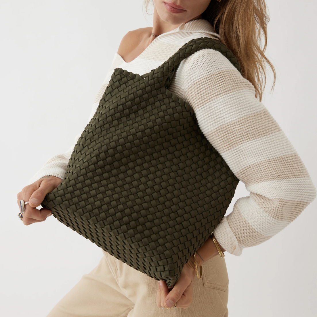 Andreina Ciudad Crossbody Army Green