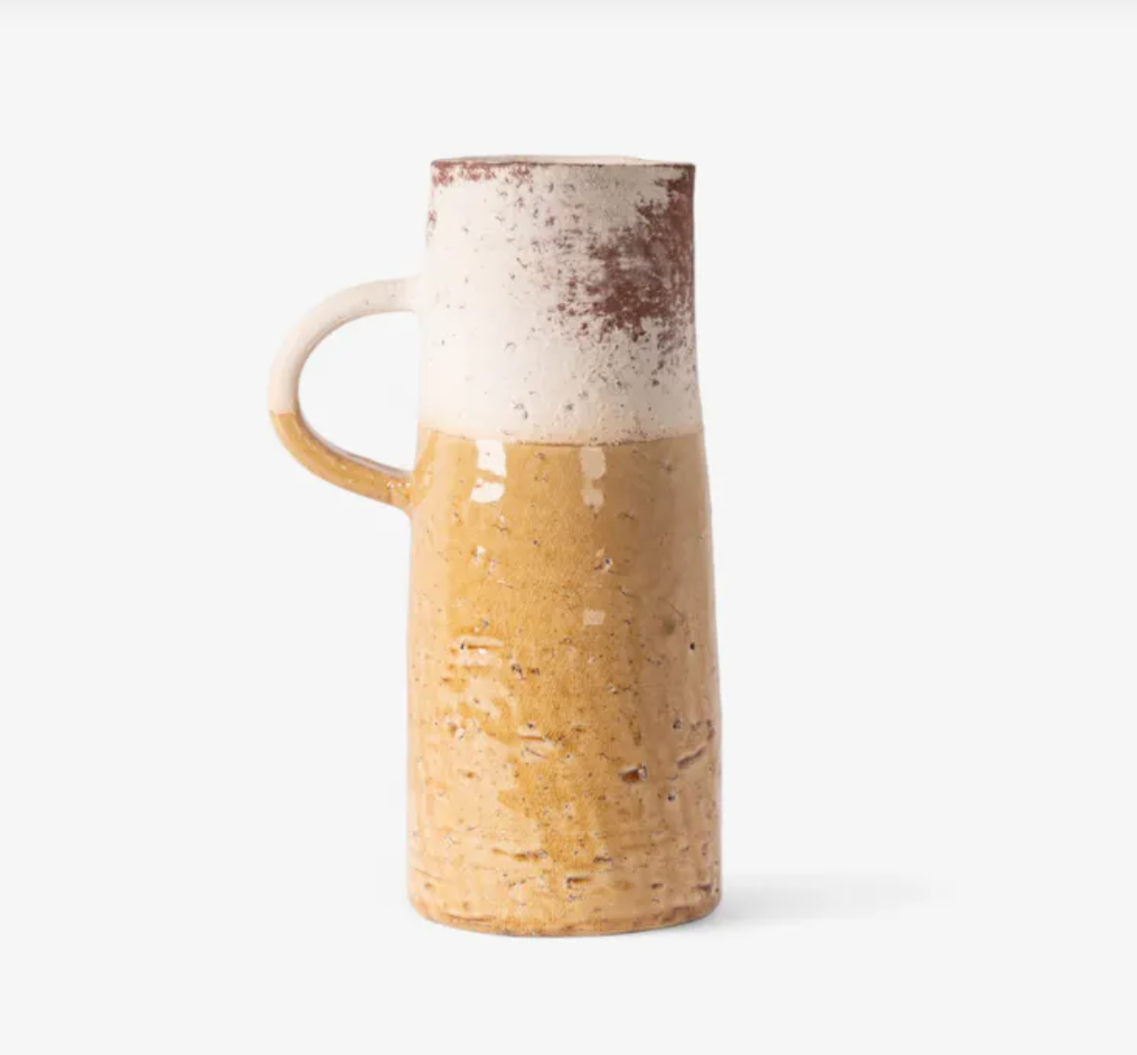 Monte Terracotta Jug Mustard