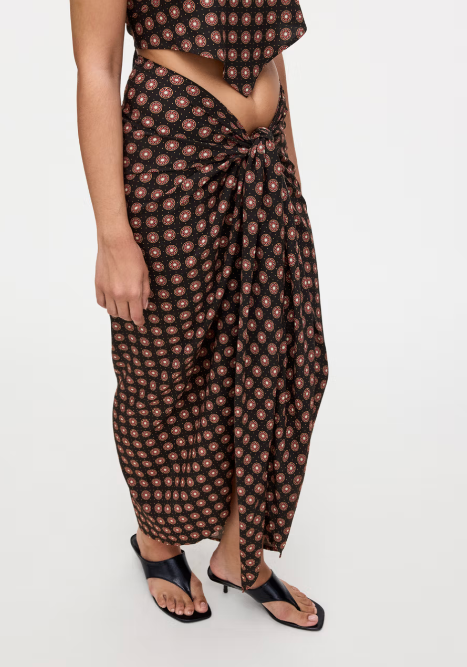 OAS Sarong Coffee Cyan