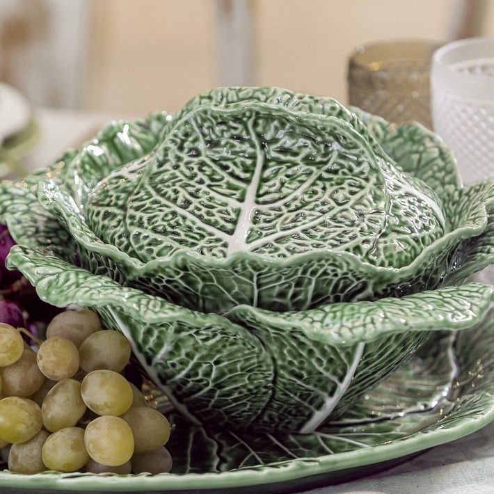 Bordallo Cabbage Tureen 3L Natural