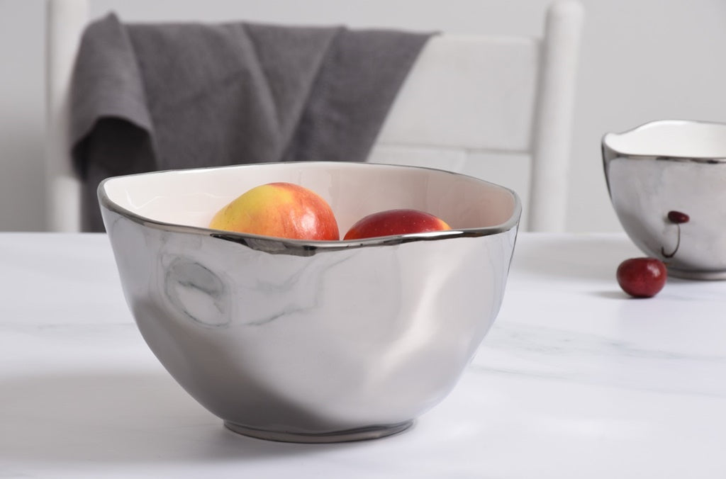 Pampa Bay Silver Large Bowl