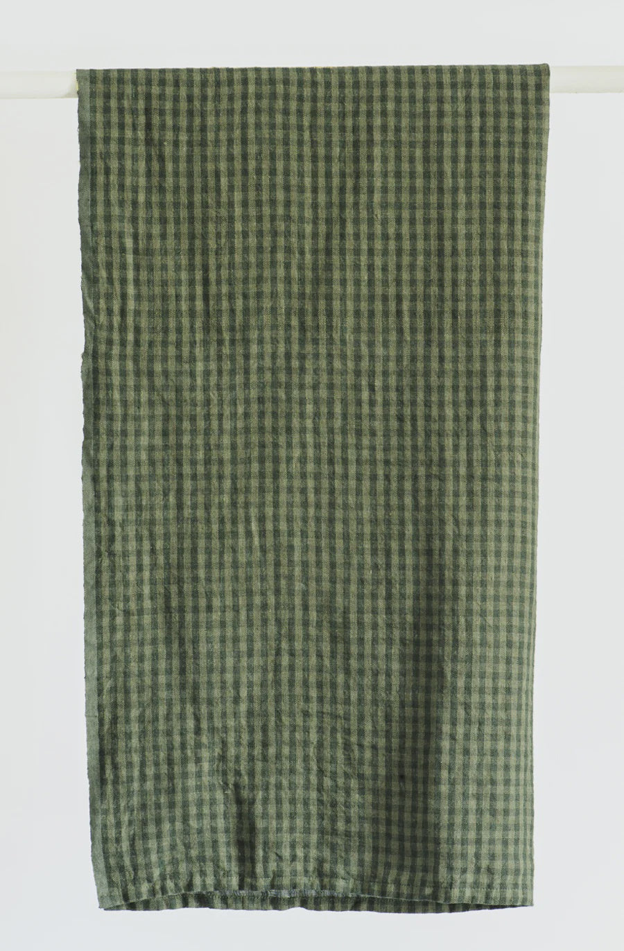 Sage Check Tea Towel
